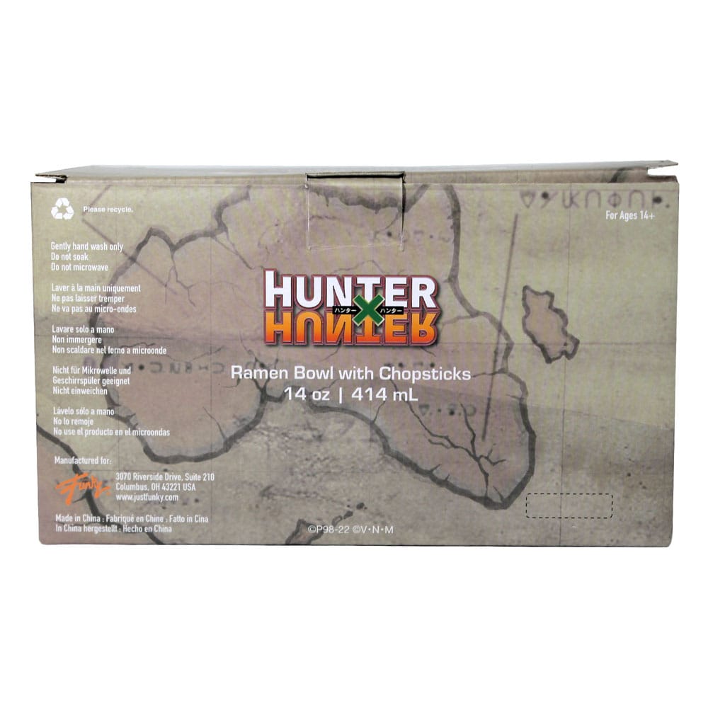 Hunter x Hunter Ramen Bowl with Chopsticks 414 ml P045828