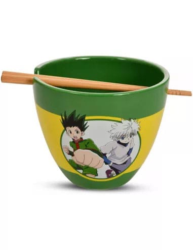 Hunter x Hunter Ramen Bowl with Chopsticks Logo 473 ml P045829