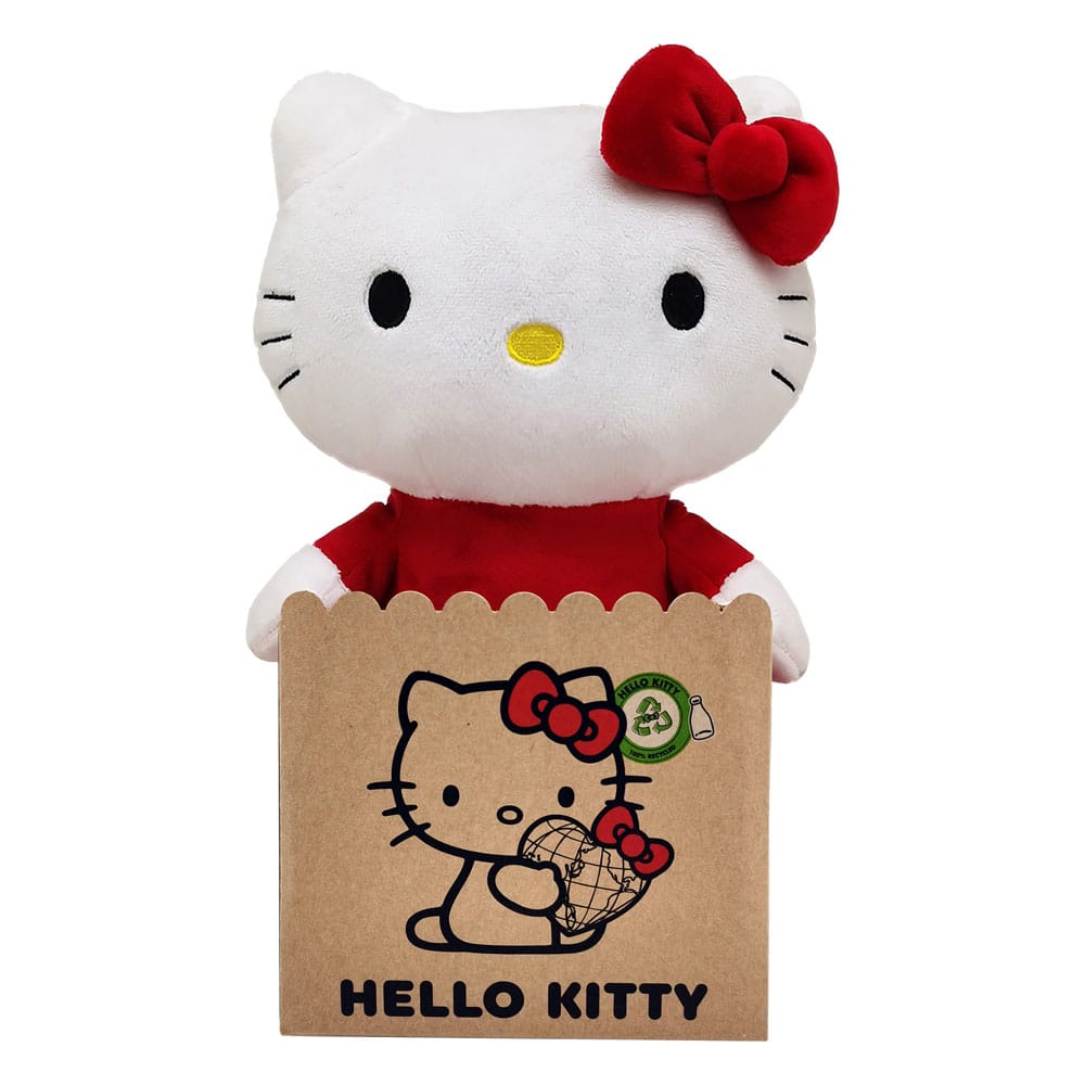 Sanrio Plush Figure Hello Kitty with Red Dress 24 cm P045884