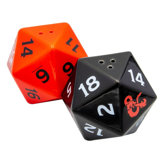 Dungeons & Dragons 3D Salt and Pepper Shaker Dice P045895