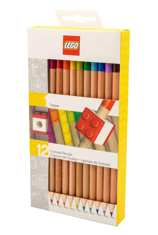 LEGO Coloured Pencil 12-Pack Topper P046049
