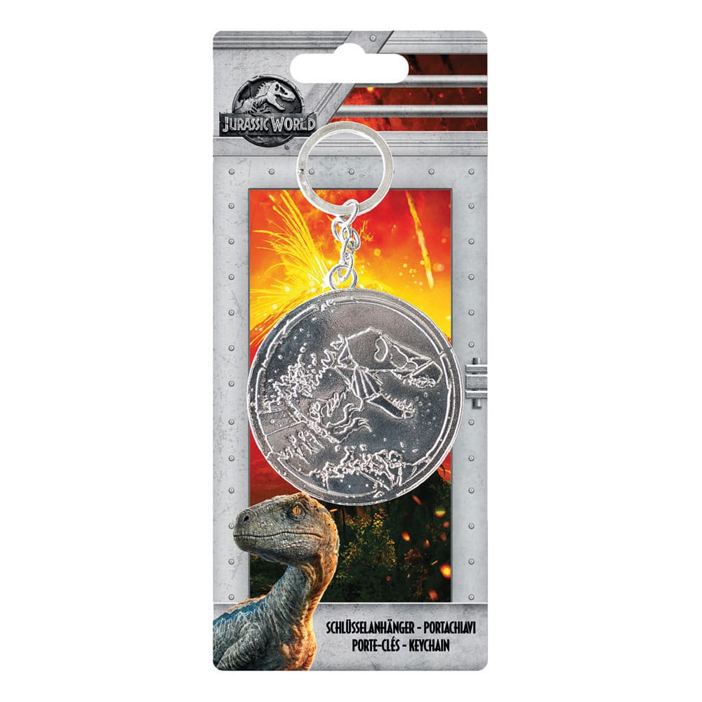 Jurassic World Metal Keychain T-Rex P046195