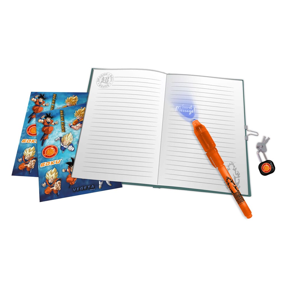 Dragon Ball Secret Diary Set with Lock P046206