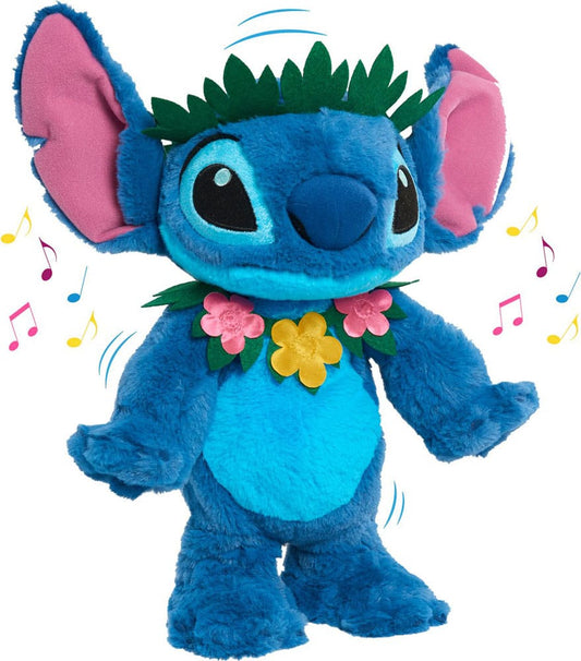 Lilo & Stitch Plush Figure with Dance and Sing Feature Stitch 38 cm P066554