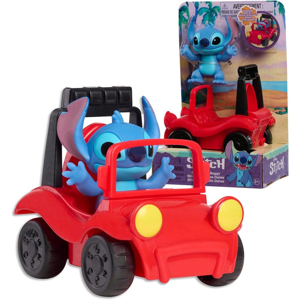 Lilo & Stitch Mini Figure Playset Stitch & beach buggy 7,5 cm P066556