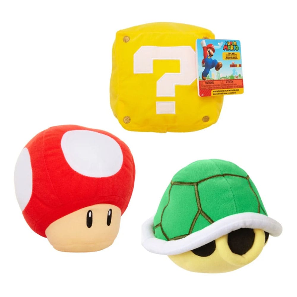 World of Nintendo Super Mario Plush Figures Assortment (6) P046247