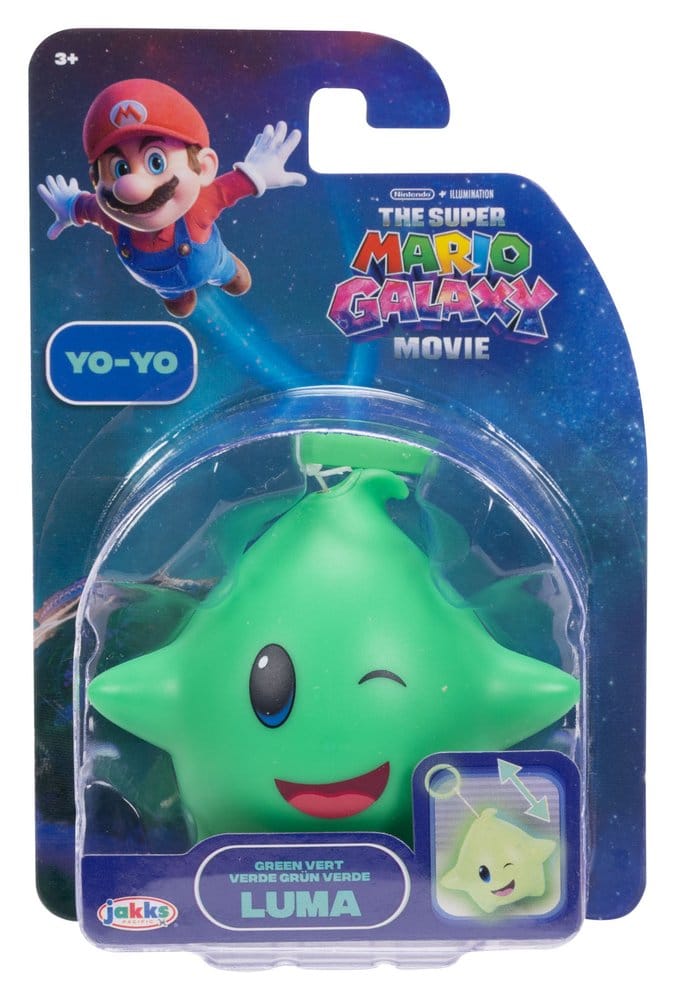The Super Mario Galaxy Movie Luma Star Yo-Yos Assortment (12) P074132
