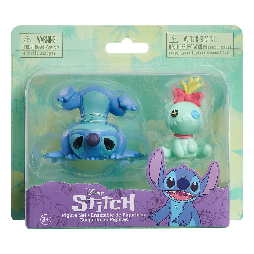 Lilo & Stitch Mini Figure 2-Pack Scrump & Upside Down Stitch 7 cm P046291