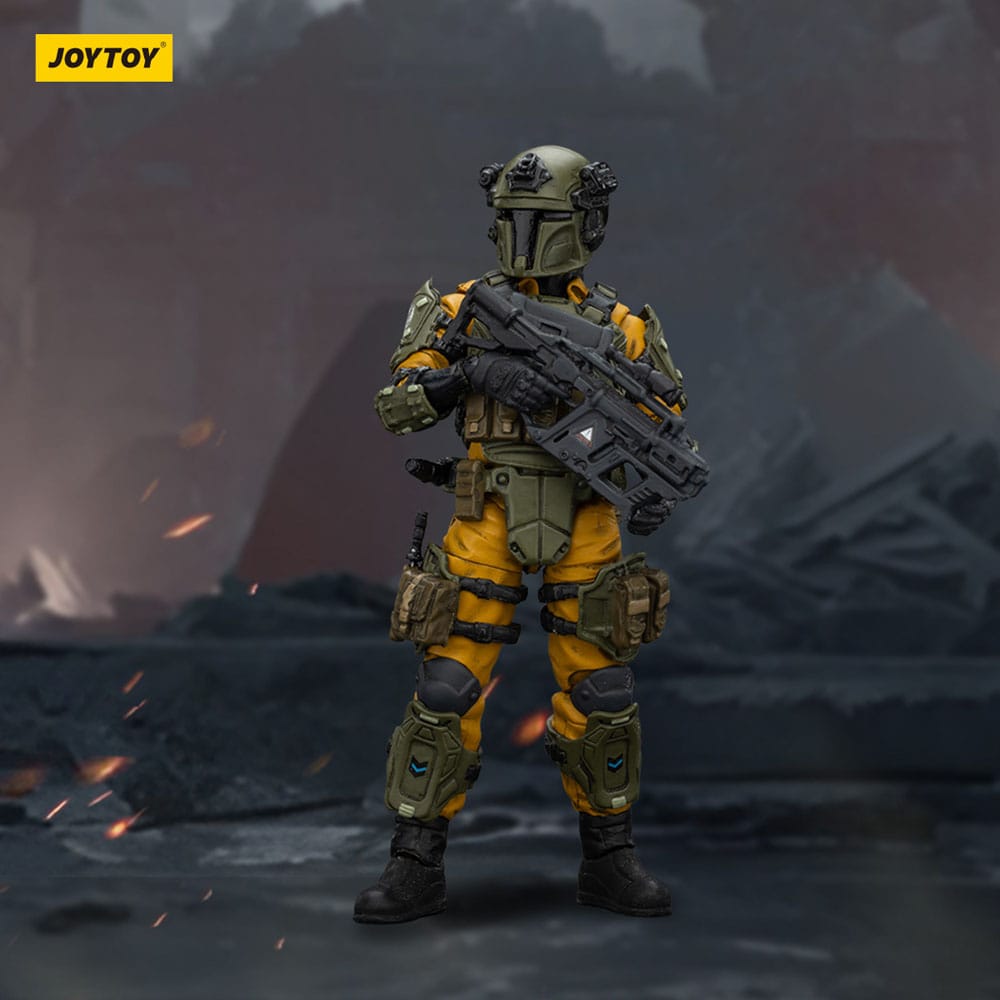 APOC Series Dark Source Action Figur Stellar Scar Assault Team Firesulfur 22 cm