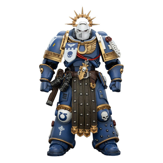 Warhammer 40,000 Action Figure Ultramarines Torvald with Power Sword, Stormshield and Bolt Pistol 13 cm P069090