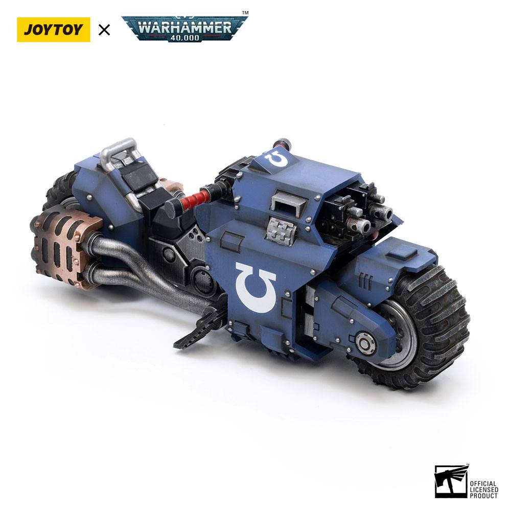 Warhammer 40k Vehicle 1/18 Ultramarines Outrider Bike 22 cm P046489
