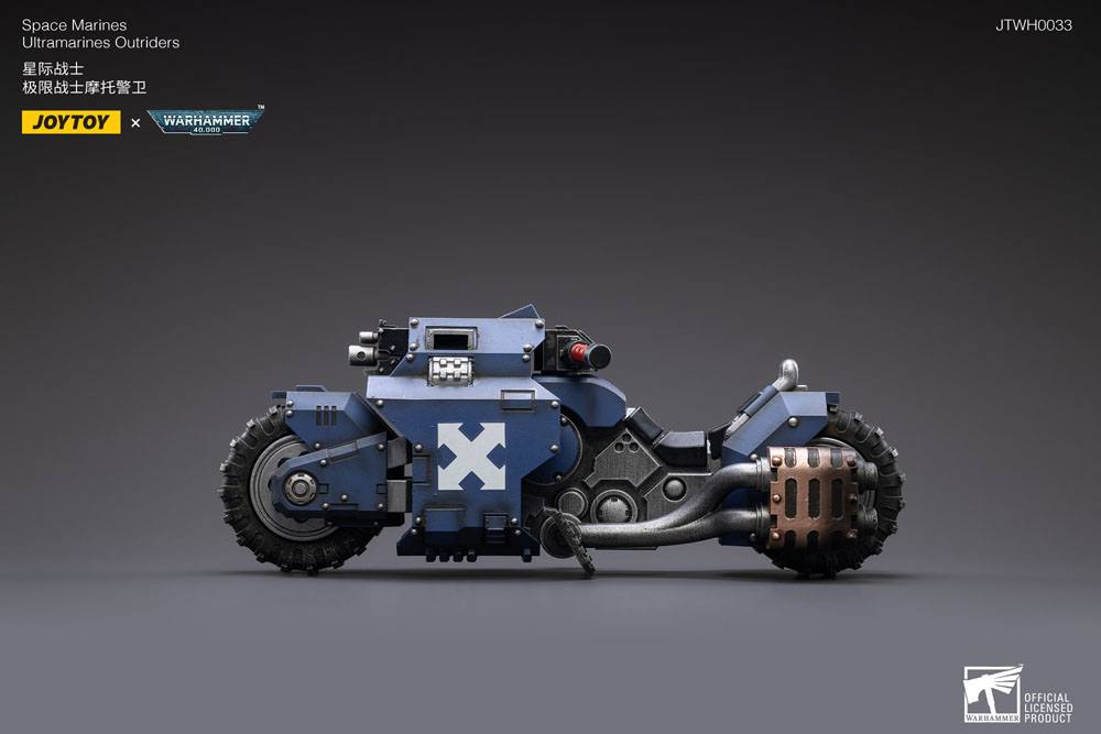 Warhammer 40k Vehicle 1/18 Ultramarines Outrider Bike 22 cm P046489