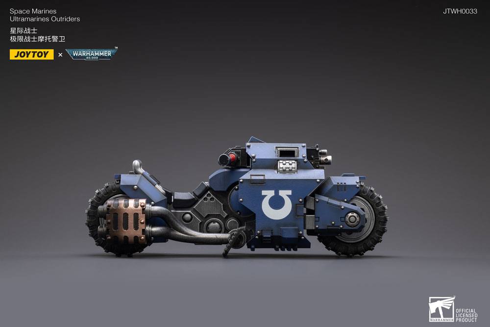 Warhammer 40k Vehicle 1/18 Ultramarines Outrider Bike 22 cm P046489