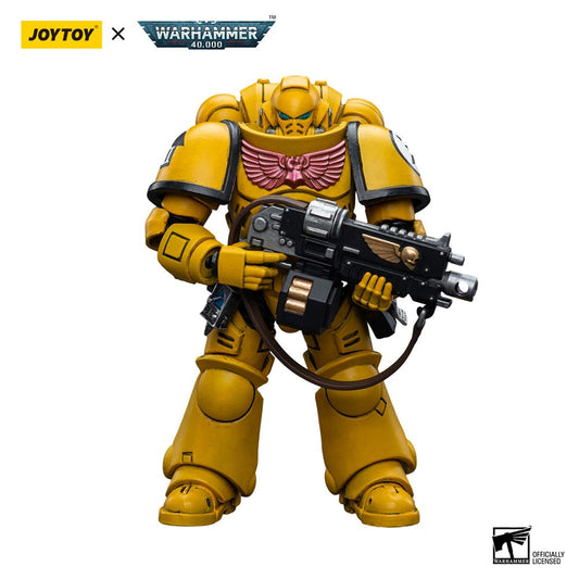 WARHAMMER 40K ACTION FIGURE 1/18 IMPERIAL FISTS INTERCESSORS 12 CM