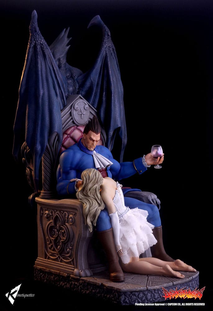 Darkstalkers Diorama Demitri Maximoff - The Ruler of Zeltzereich 71 cm P046675