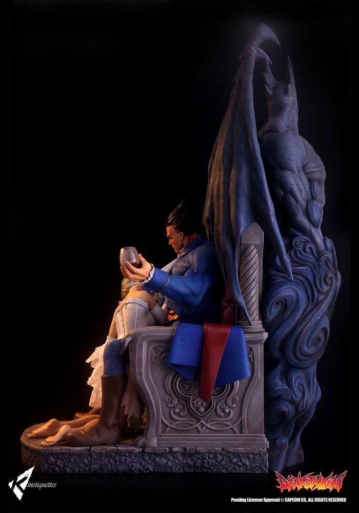 Darkstalkers Diorama Demitri Maximoff - The Ruler of Zeltzereich 71 cm P046675