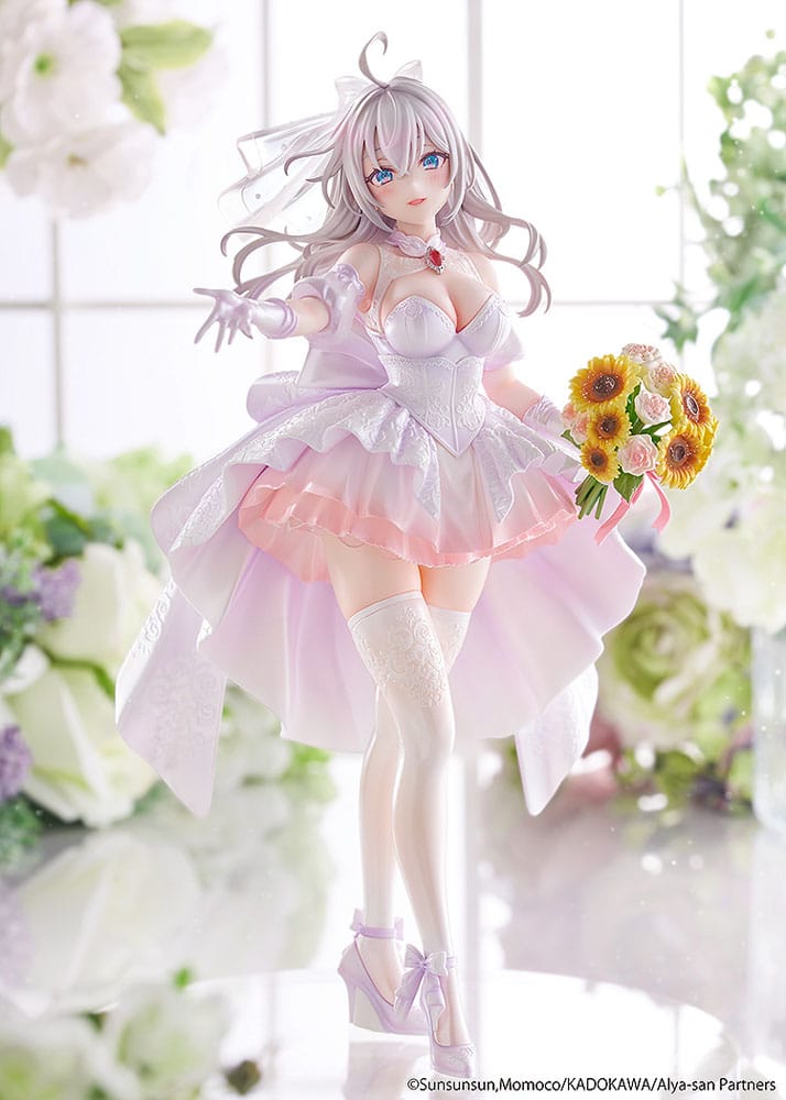 Alya Sometimes Hides Her Feelings in Russian Statue 1/7 Alisa Mikhailovna Kujou Wedding Dress Ver. 24 cm P067208