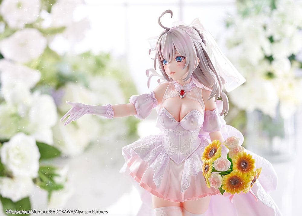 Alya Sometimes Hides Her Feelings in Russian Statue 1/7 Alisa Mikhailovna Kujou Wedding Dress Ver. 24 cm P067208