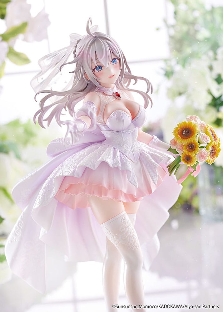 Alya Sometimes Hides Her Feelings in Russian Statue 1/7 Alisa Mikhailovna Kujou Wedding Dress Ver. 24 cm P067208