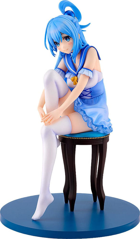 Konosuba God's blessing on this wonderful world! PVC Statue Aqua: Light Novel 10th Anniversary Ver. 15 cm P046704