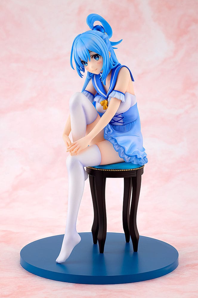 Konosuba God's blessing on this wonderful world! PVC Statue Aqua: Light Novel 10th Anniversary Ver. 15 cm P046704