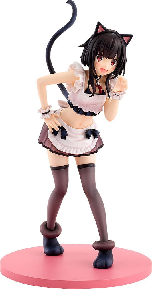 Konosuba God's blessing on this wonderful world! PVC Statue Megumin: Light Novel Catgirl Maid Ver. 16 cm P046706