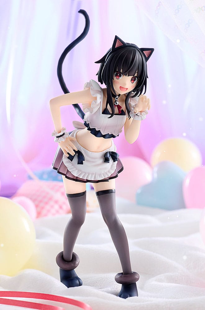 Konosuba God's blessing on this wonderful world! PVC Statue Megumin: Light Novel Catgirl Maid Ver. 16 cm P046706