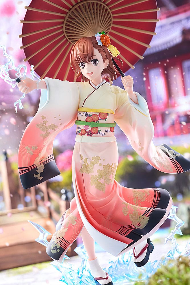 A Certain Scientific Railgun T Statue 1/7 Mikoto Misaka Furisode Kimono Ver. 28 cm P046743