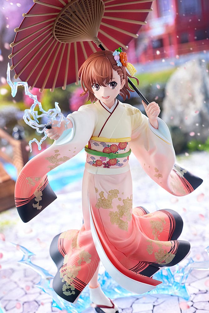 A Certain Scientific Railgun T Statue 1/7 Mikoto Misaka Furisode Kimono Ver. 28 cm P046743