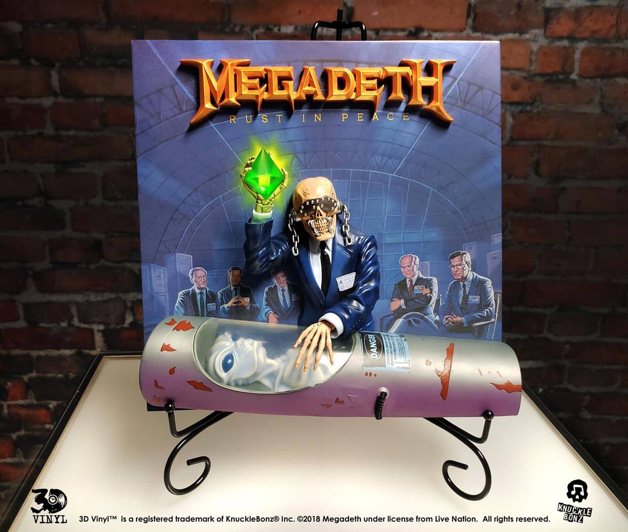 Megadeth 3D Vinyl Statue Rust In Peace 30 cm P046791