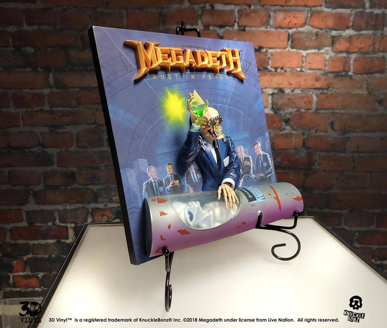 Megadeth 3D Vinyl Statue Rust In Peace 30 cm P046791