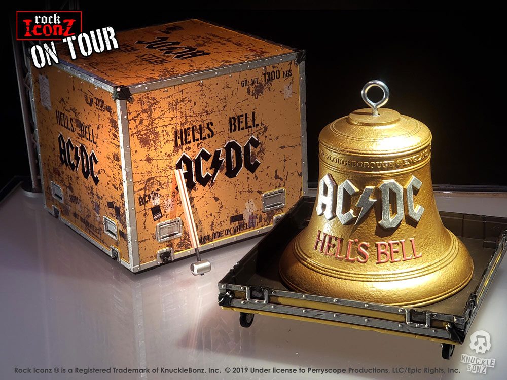 AC/DC Rock Ikonz On Tour Statues Hell's Bell P046793