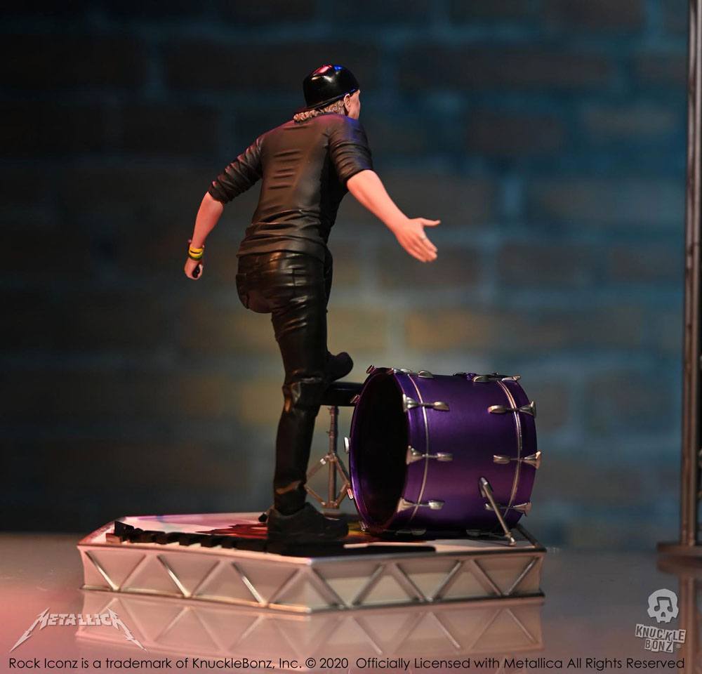 Metallica Rock Iconz Statue Lars Ulrich Limited Edition 22 cm