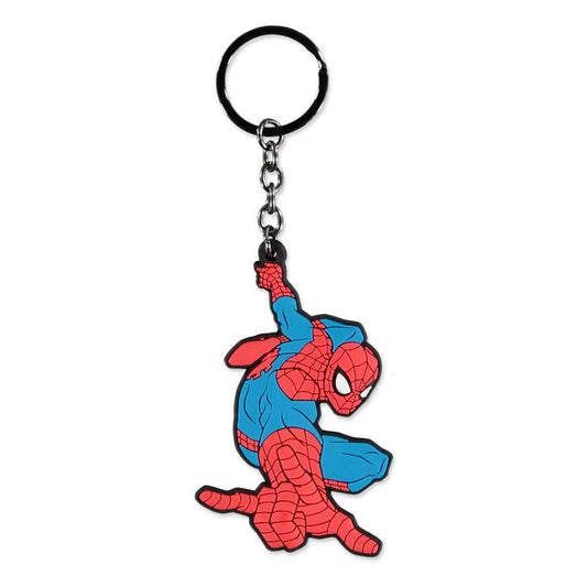 MARVEL RUBBER KEYCHAIN SPIDER-MAN P046838