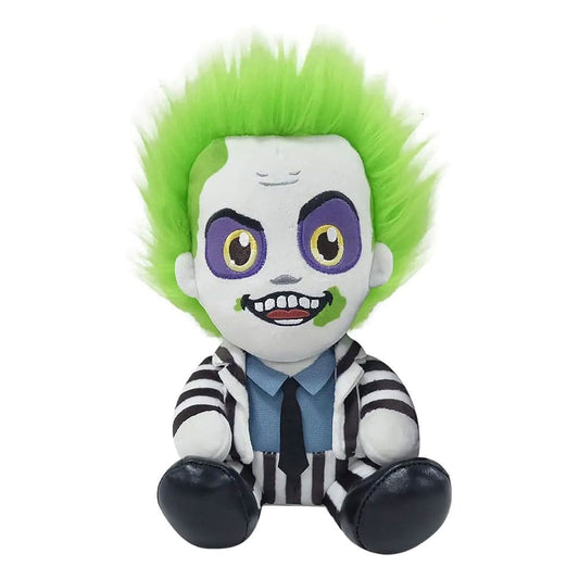 Beetlejuice Phunny Plush Figure Beetlejuice Sitting with Striped Outfit 18 cm