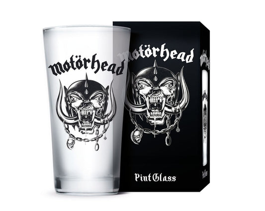 Motorhead Pint Glass Logo