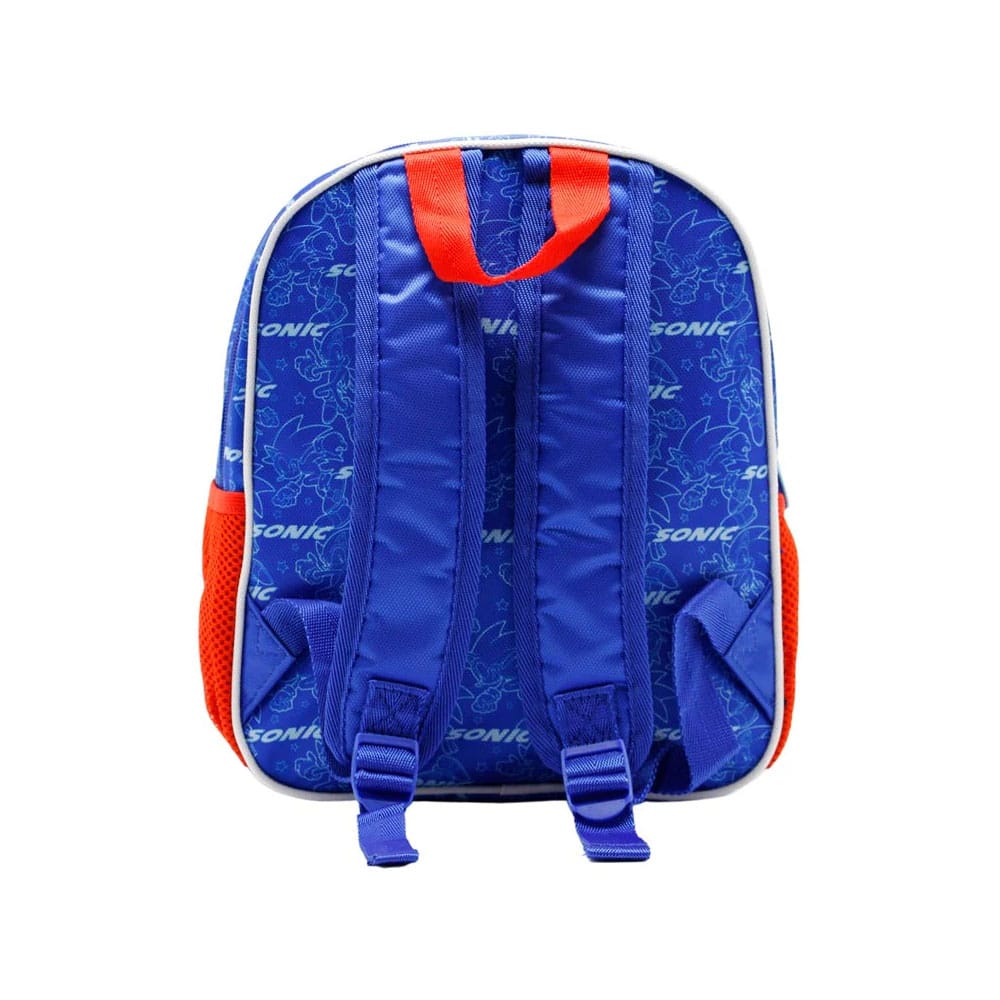 Sonic The Hedgehog 3D Backpack Sega Velocity Blue Small P066565