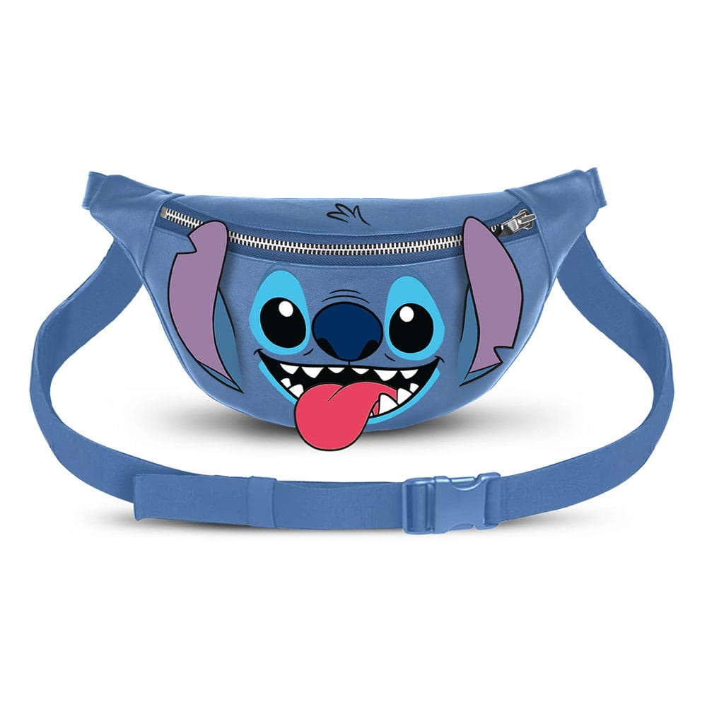 Lilo & Stich Fanny Pack Stitch Tongue Blue P046998
