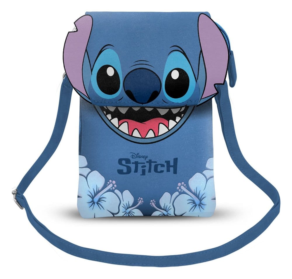 Lilo & Stitch Phone Bag Tongue Blue P071537