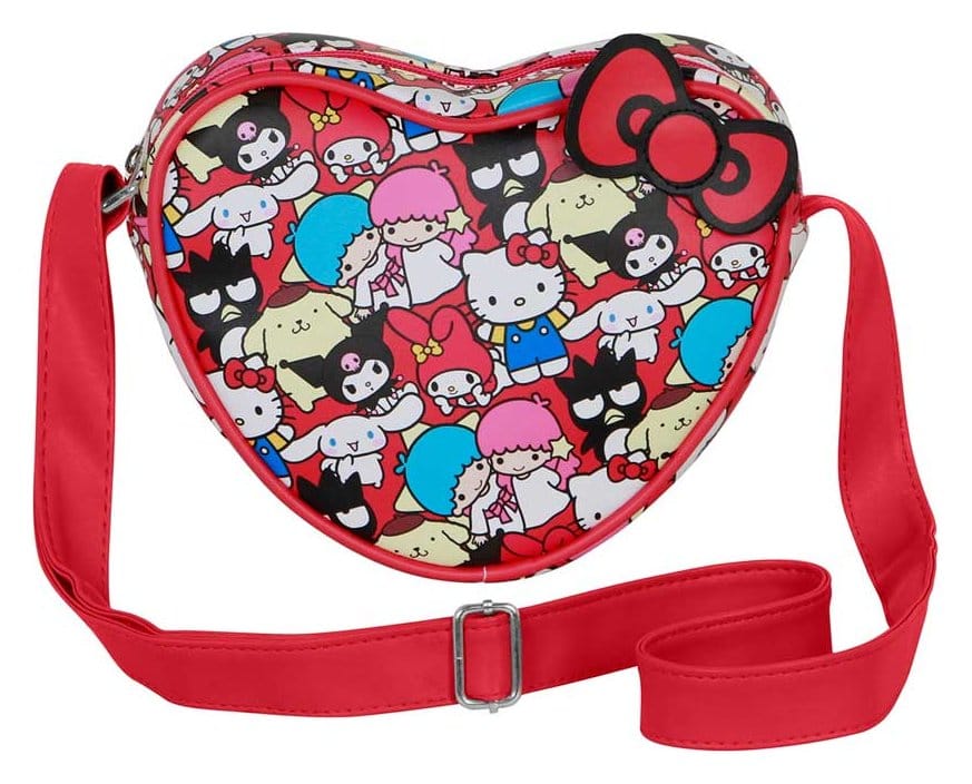 Sanrio Casual Heart Crossbody Bag Hello Kitty Friends Multicolour P071548