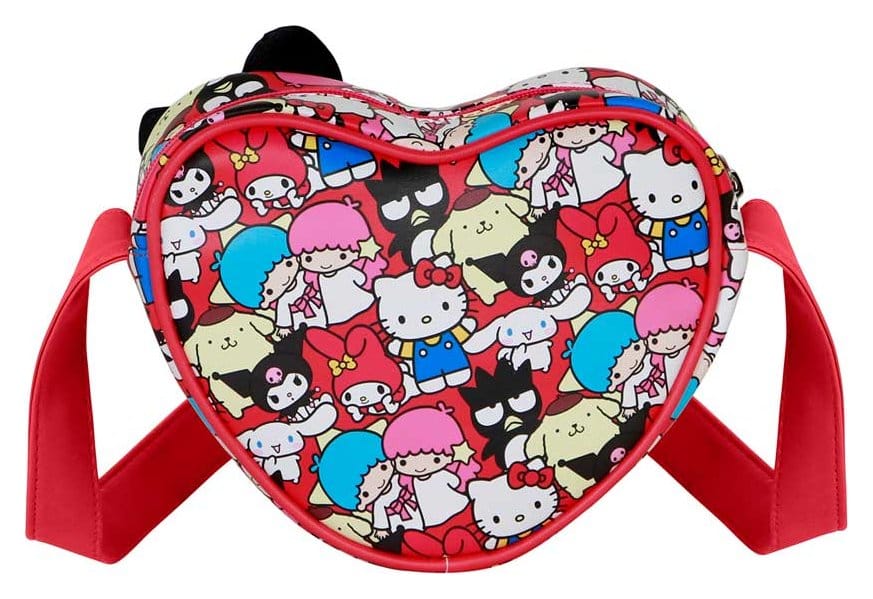 Sanrio Casual Heart Crossbody Bag Hello Kitty Friends Multicolour P071548