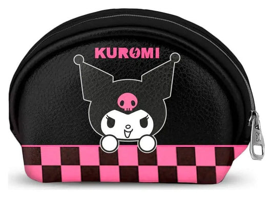 Sanrio Casual Oval Coin Purse Kuromi Chess Multicolour P071358