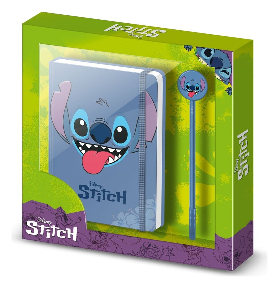 Lilo & Stitch Diary Gift Box Face Blue P071552
