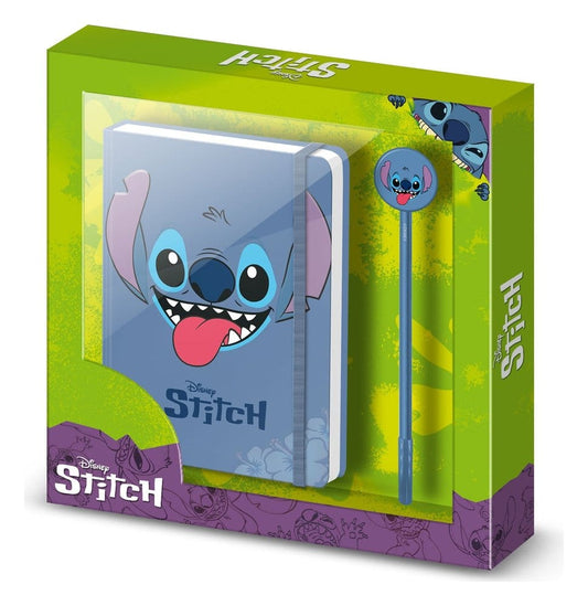 Lilo & Stitch Diary Gift Box Face Blue P071552