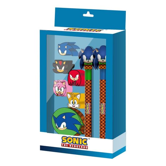 Sonic - The Hedgehog Stationery Set 8-Pack P047015