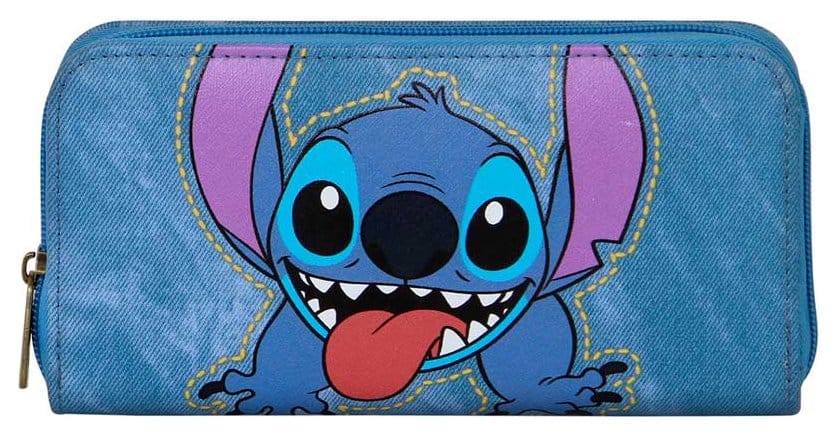 Lilo & Stitch Essential Coin Purse Updown Blue P071562