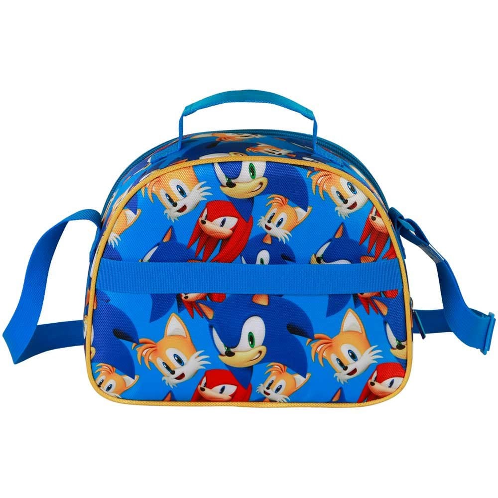 Sonic - The Hedgehog 3D Lunch Bag SEGA Go Blue P071569