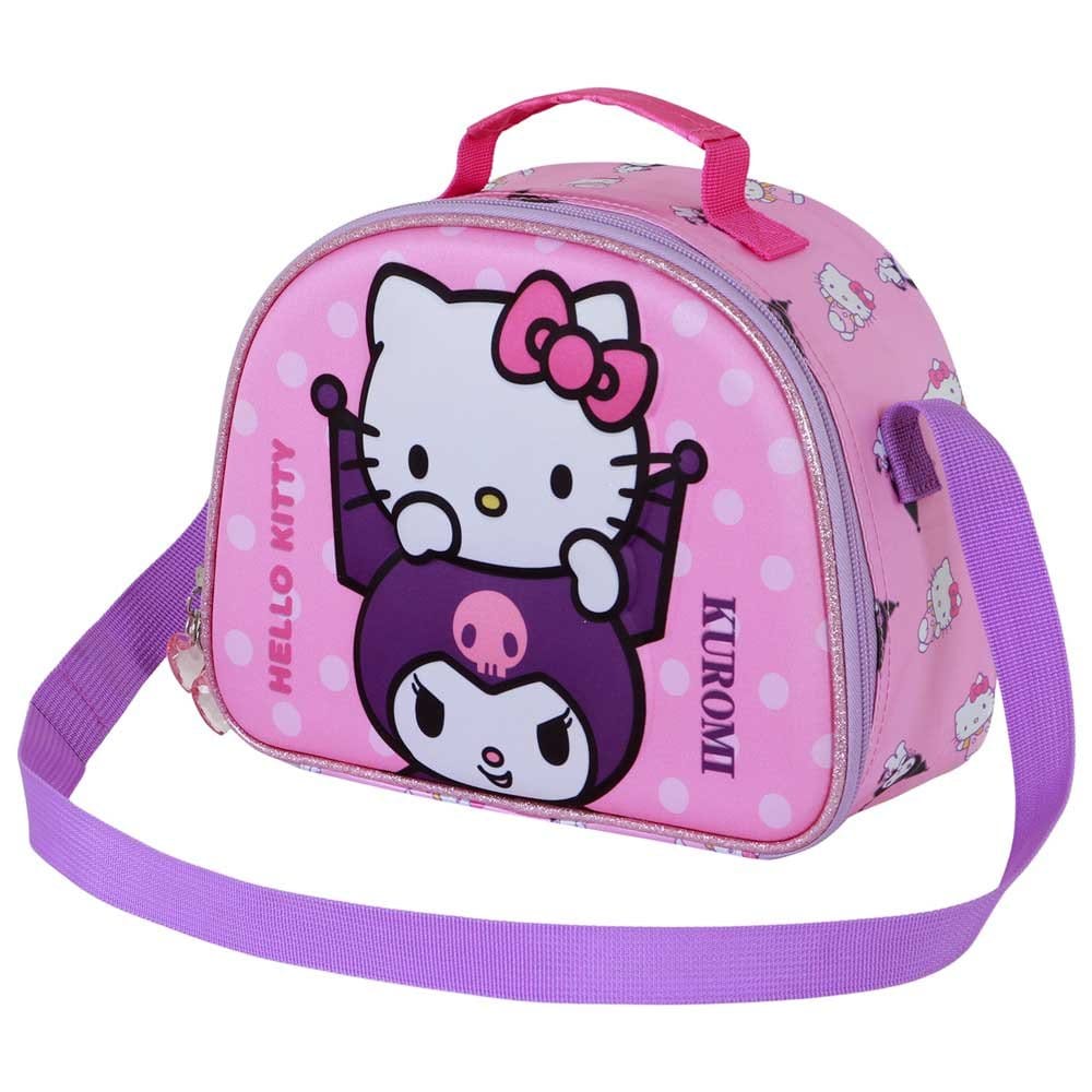 Sanrio 3D Lunch Bag Hello Kitty Playful Pink P071573