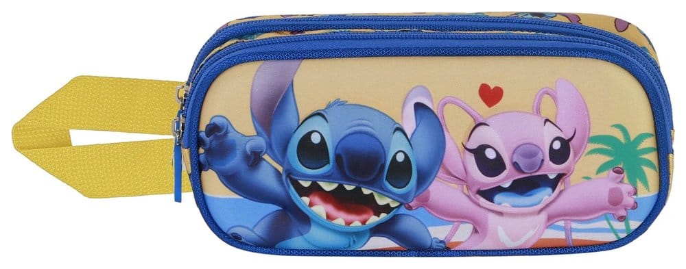 Lilo & Stitch 3D Double Pencil case Ocean Blue P071380