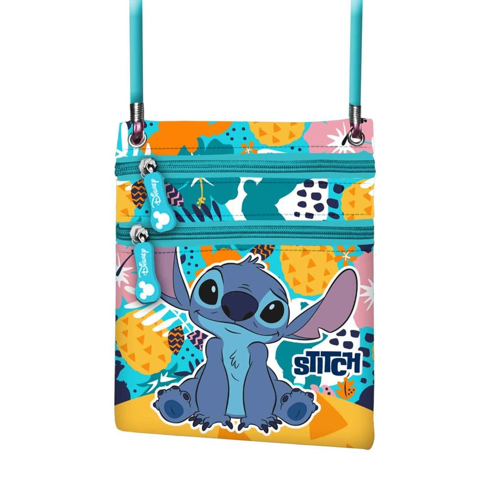 Lilo & Stitch Action Vertical Crossbody Bag Colors Turquoise P071425